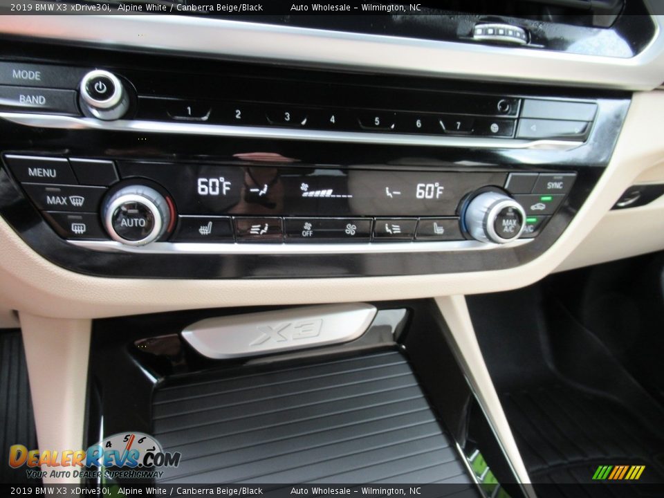 2019 BMW X3 xDrive30i Alpine White / Canberra Beige/Black Photo #19