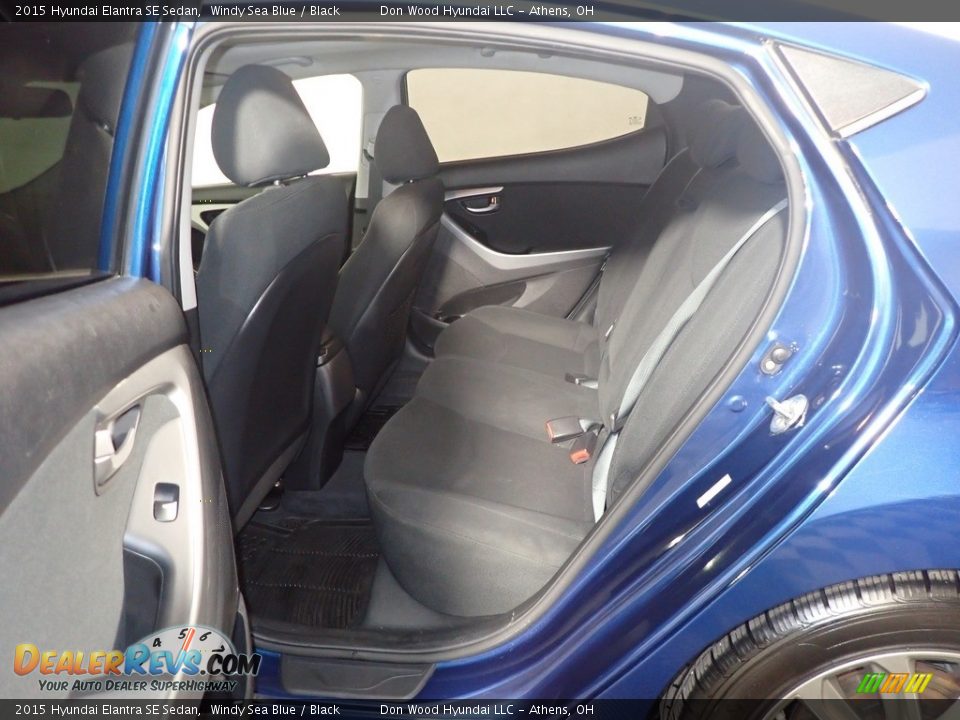 2015 Hyundai Elantra SE Sedan Windy Sea Blue / Black Photo #36