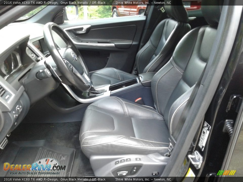 Front Seat of 2016 Volvo XC60 T6 AWD R-Design Photo #10