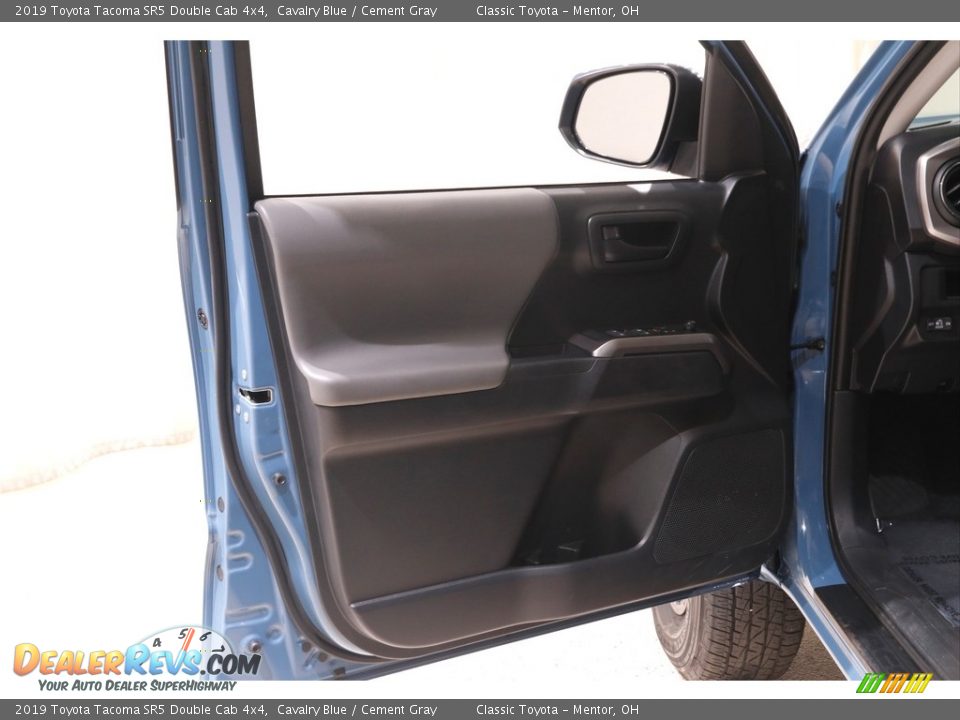 2019 Toyota Tacoma SR5 Double Cab 4x4 Cavalry Blue / Cement Gray Photo #4