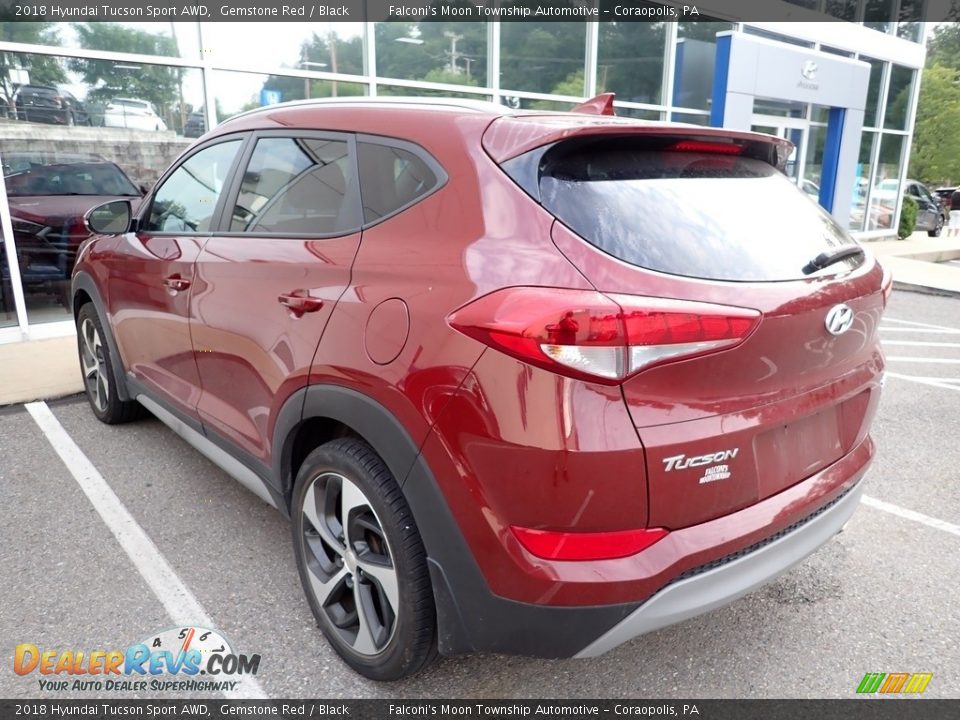 2018 Hyundai Tucson Sport AWD Gemstone Red / Black Photo #2