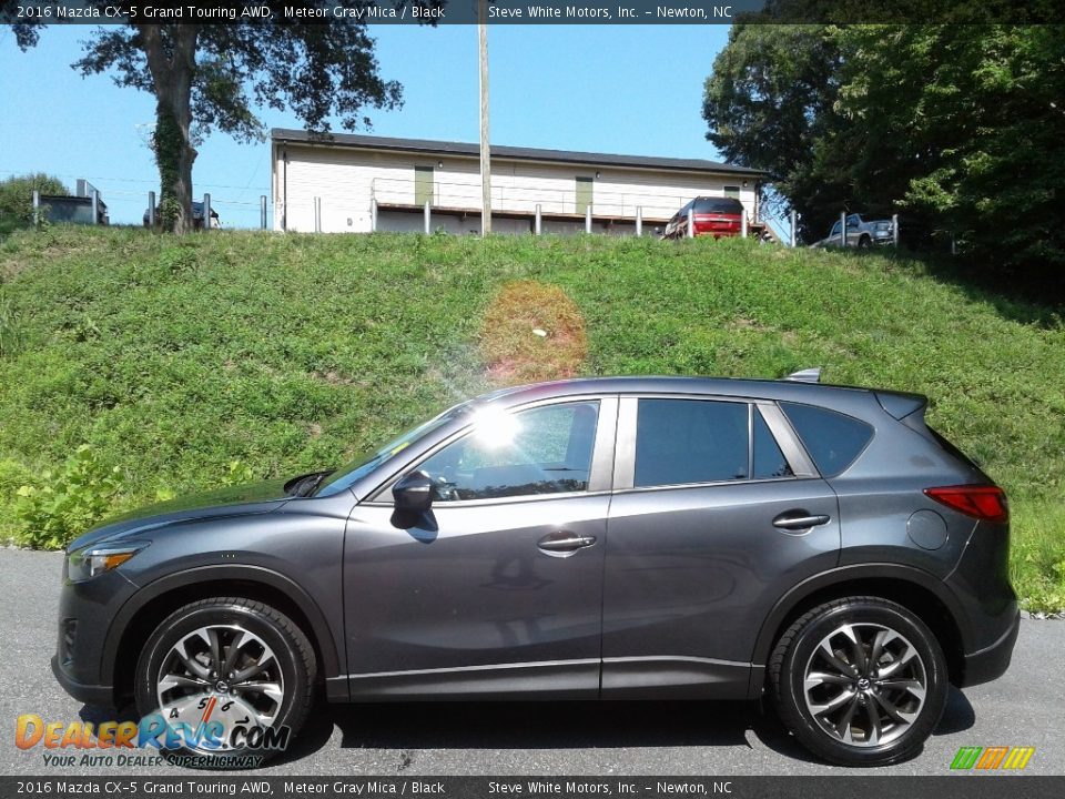 2016 Mazda CX-5 Grand Touring AWD Meteor Gray Mica / Black Photo #1