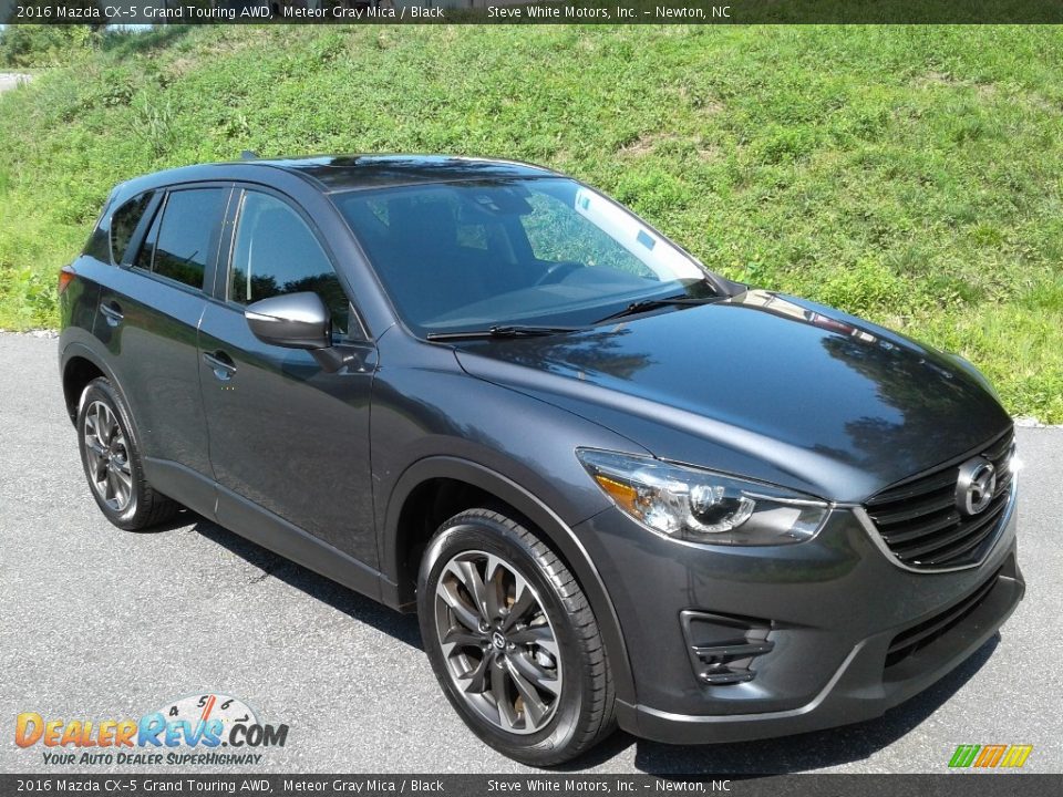 2016 Mazda CX-5 Grand Touring AWD Meteor Gray Mica / Black Photo #4