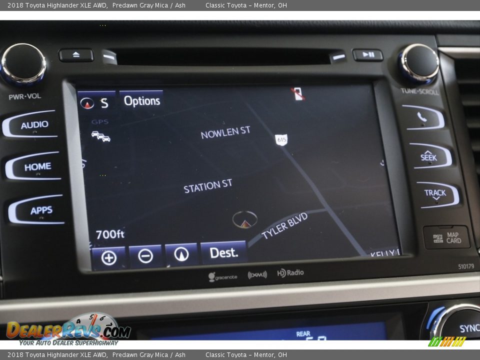 2018 Toyota Highlander XLE AWD Predawn Gray Mica / Ash Photo #11