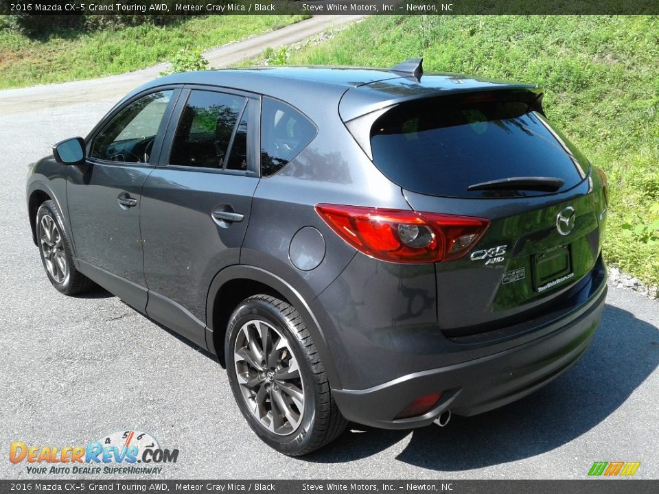 2016 Mazda CX-5 Grand Touring AWD Meteor Gray Mica / Black Photo #8