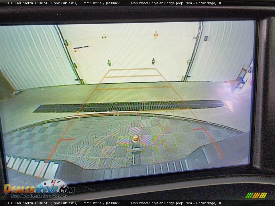 2018 GMC Sierra 1500 SLT Crew Cab 4WD Summit White / Jet Black Photo #2