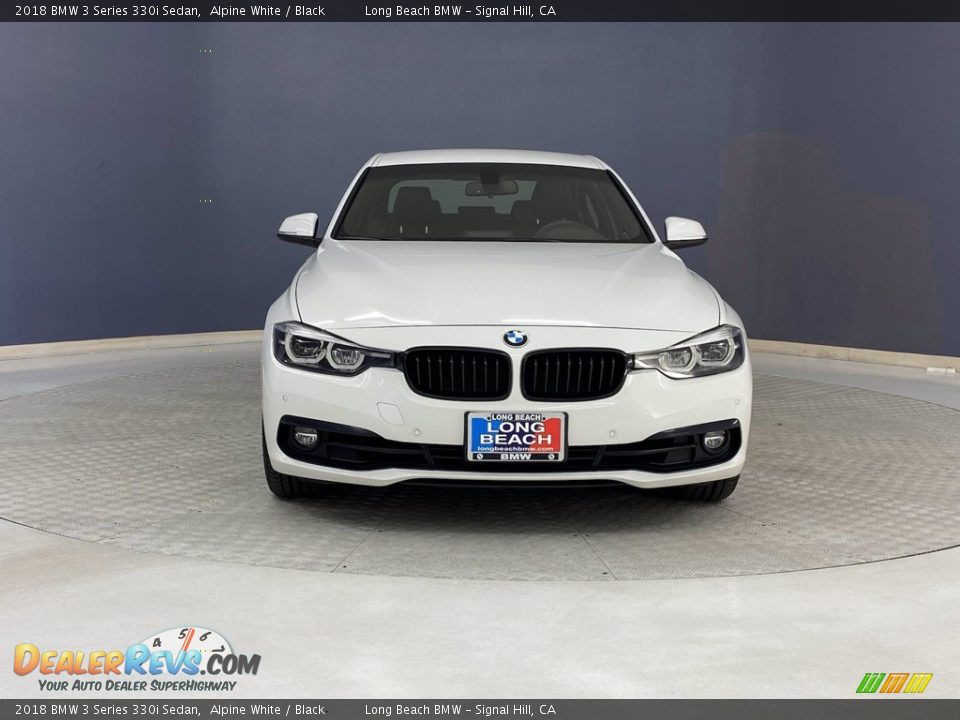 2018 BMW 3 Series 330i Sedan Alpine White / Black Photo #2