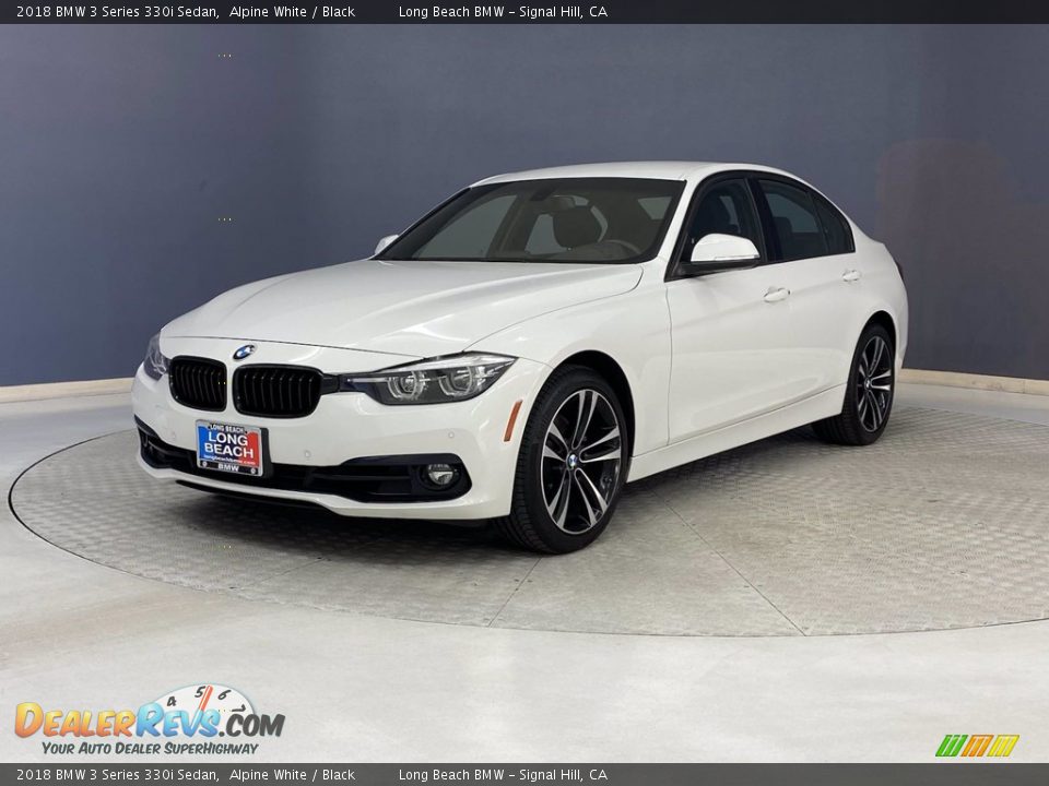 2018 BMW 3 Series 330i Sedan Alpine White / Black Photo #3