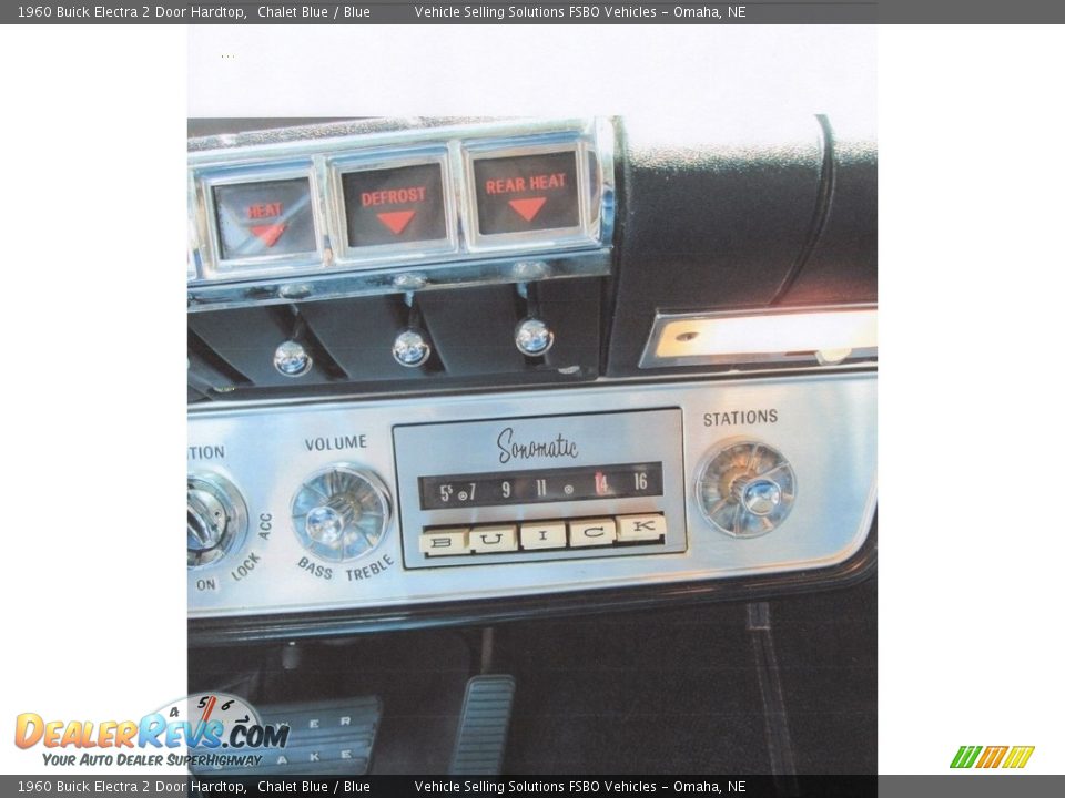 Controls of 1960 Buick Electra 2 Door Hardtop Photo #4