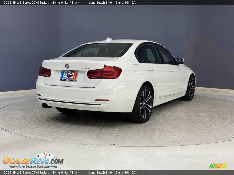 2018 BMW 3 Series 330i Sedan Alpine White / Black Photo #5