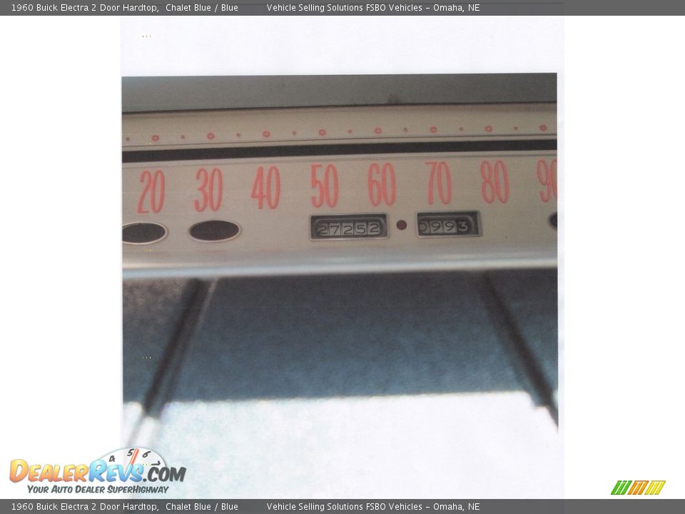 1960 Buick Electra 2 Door Hardtop Gauges Photo #5