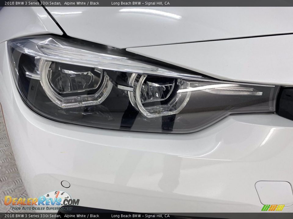 2018 BMW 3 Series 330i Sedan Alpine White / Black Photo #7