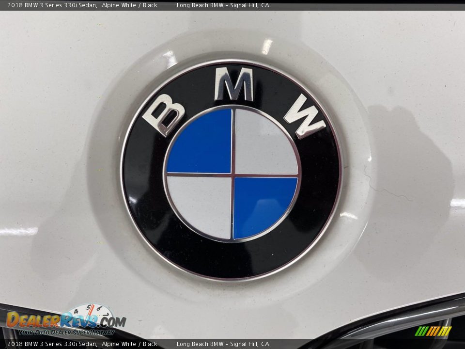 2018 BMW 3 Series 330i Sedan Alpine White / Black Photo #8