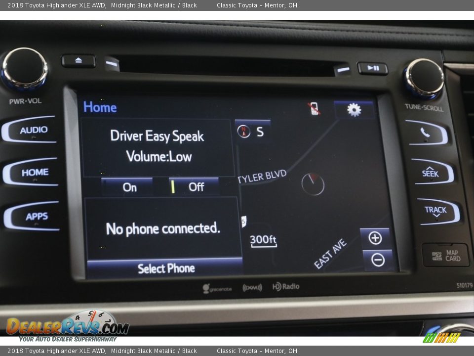 2018 Toyota Highlander XLE AWD Midnight Black Metallic / Black Photo #10