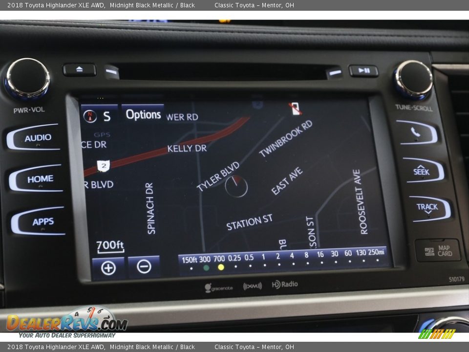 2018 Toyota Highlander XLE AWD Midnight Black Metallic / Black Photo #11