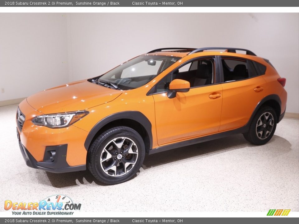 2018 Subaru Crosstrek 2.0i Premium Sunshine Orange / Black Photo #3