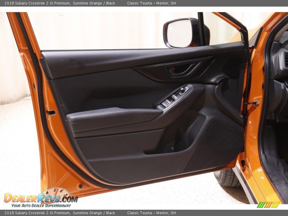 2018 Subaru Crosstrek 2.0i Premium Sunshine Orange / Black Photo #4