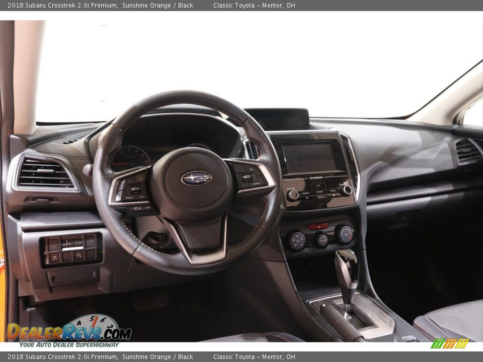 2018 Subaru Crosstrek 2.0i Premium Sunshine Orange / Black Photo #6