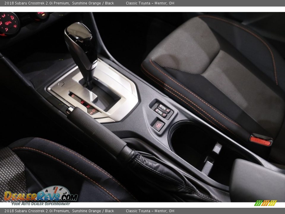 2018 Subaru Crosstrek 2.0i Premium Sunshine Orange / Black Photo #13