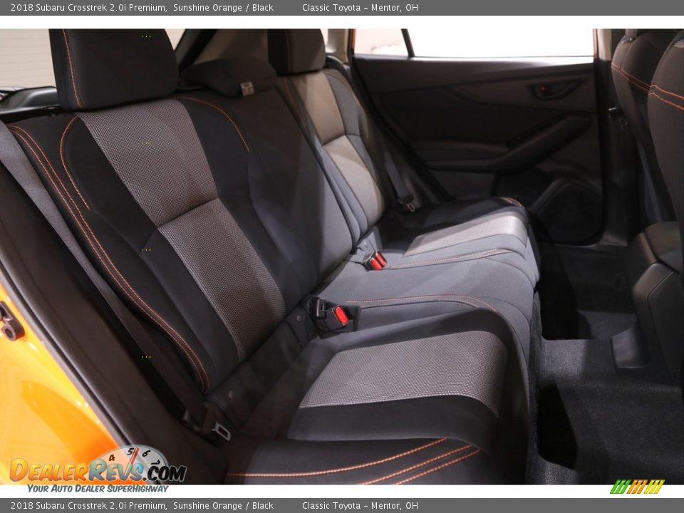 2018 Subaru Crosstrek 2.0i Premium Sunshine Orange / Black Photo #16