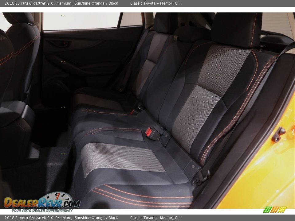 2018 Subaru Crosstrek 2.0i Premium Sunshine Orange / Black Photo #17