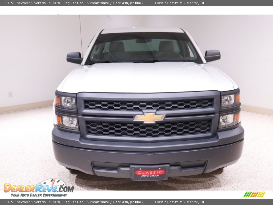 2015 Chevrolet Silverado 1500 WT Regular Cab Summit White / Dark Ash/Jet Black Photo #2