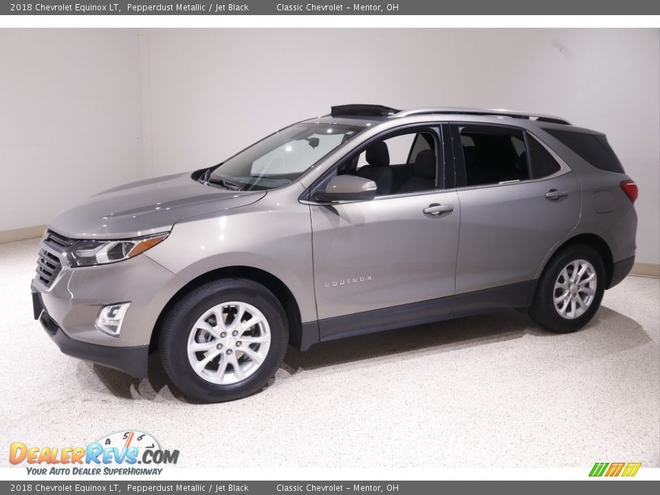 2018 Chevrolet Equinox LT Pepperdust Metallic / Jet Black Photo #3