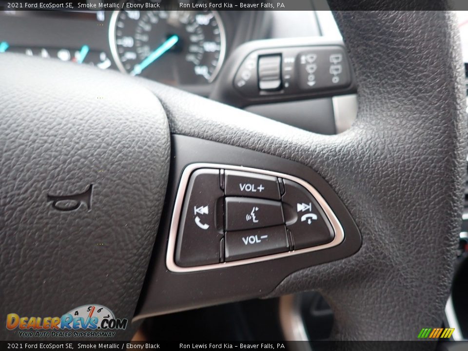 2021 Ford EcoSport SE Steering Wheel Photo #19