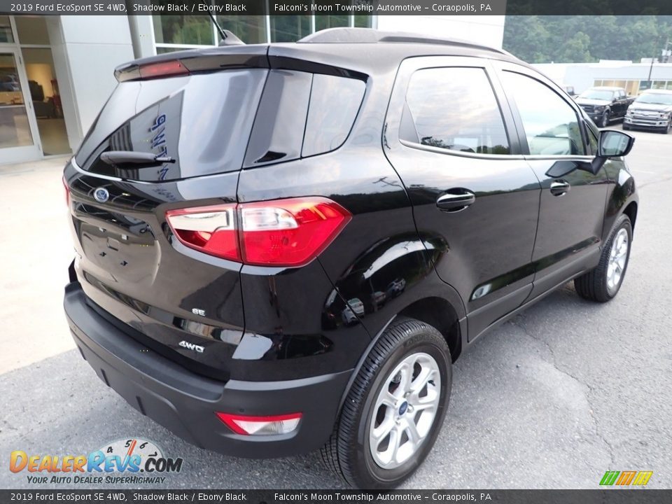 2019 Ford EcoSport SE 4WD Shadow Black / Ebony Black Photo #2