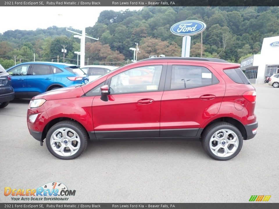 Ruby Red Metallic 2021 Ford EcoSport SE Photo #6
