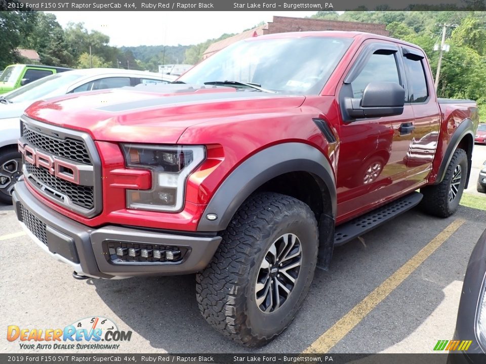 Ruby Red 2019 Ford F150 SVT Raptor SuperCab 4x4 Photo #1