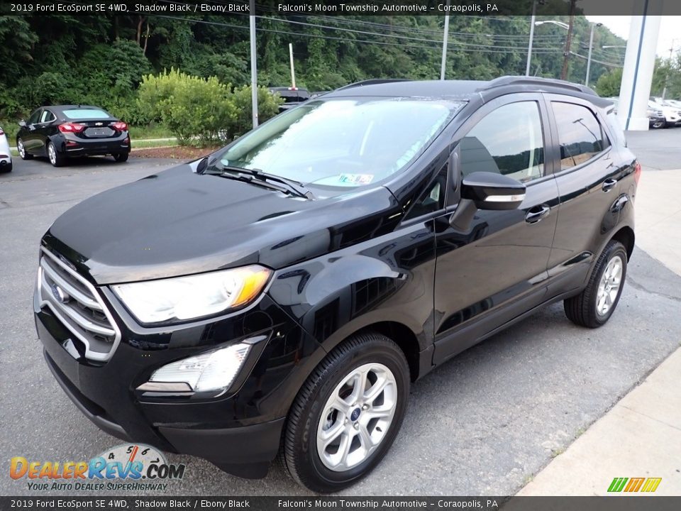 2019 Ford EcoSport SE 4WD Shadow Black / Ebony Black Photo #6