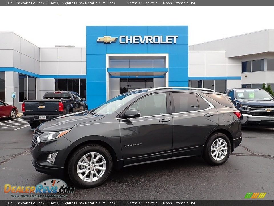 2019 Chevrolet Equinox LT AWD Nightfall Gray Metallic / Jet Black Photo #1