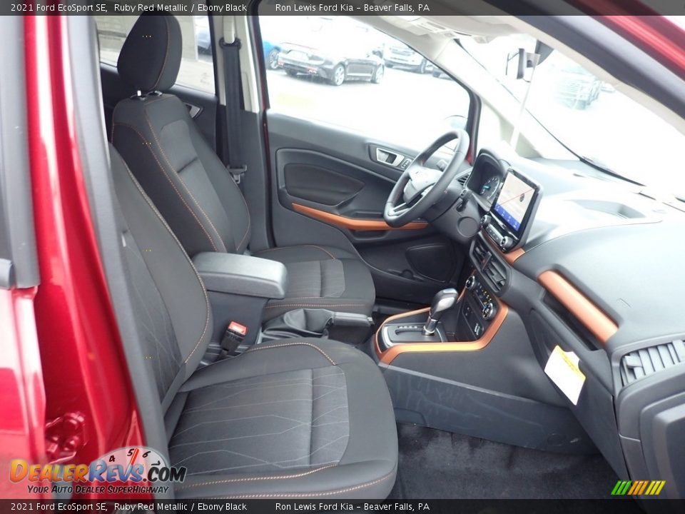 Front Seat of 2021 Ford EcoSport SE Photo #11