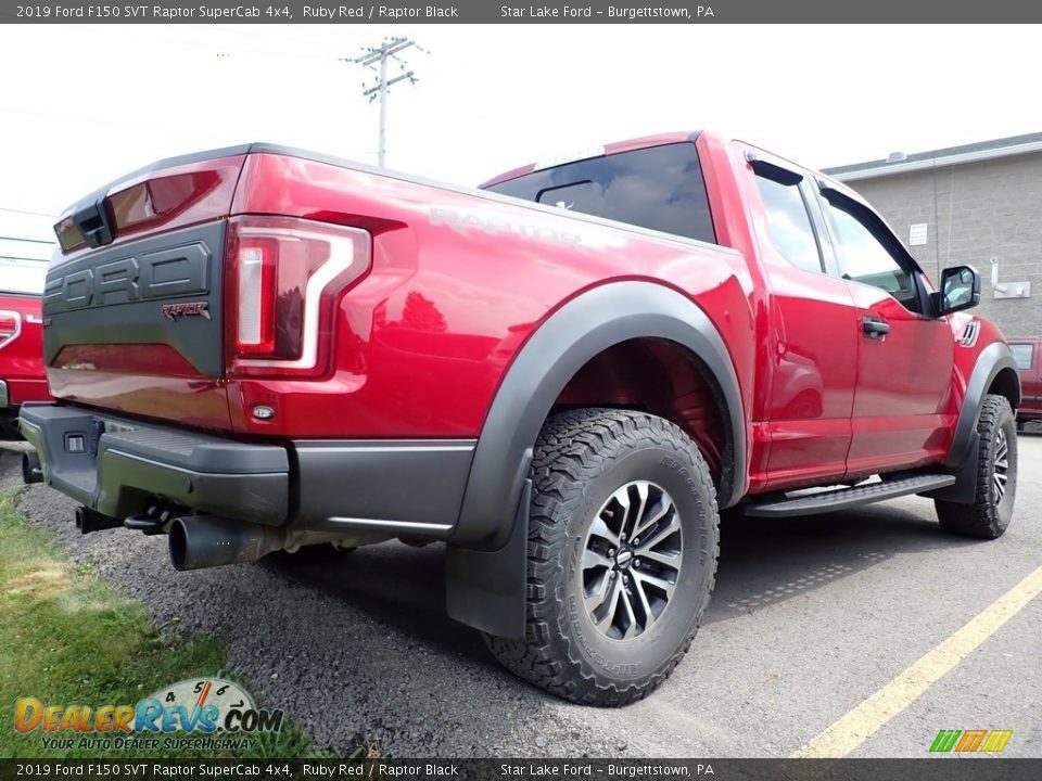 Ruby Red 2019 Ford F150 SVT Raptor SuperCab 4x4 Photo #3