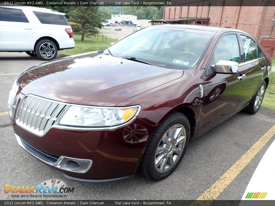 2012 Lincoln MKZ AWD Cinnamon Metallic / Dark Charcoal Photo #1