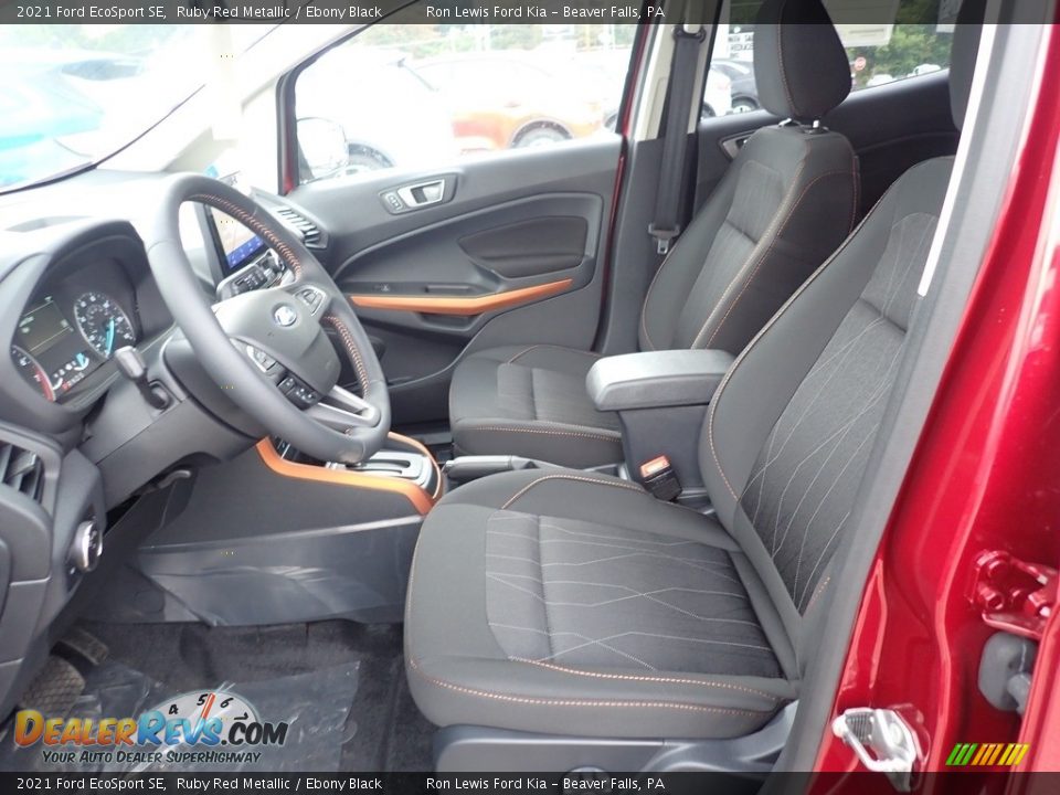 Front Seat of 2021 Ford EcoSport SE Photo #15