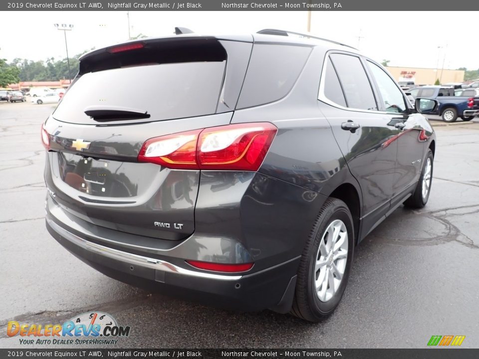 2019 Chevrolet Equinox LT AWD Nightfall Gray Metallic / Jet Black Photo #8