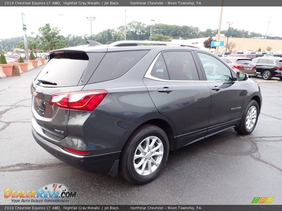 2019 Chevrolet Equinox LT AWD Nightfall Gray Metallic / Jet Black Photo #9