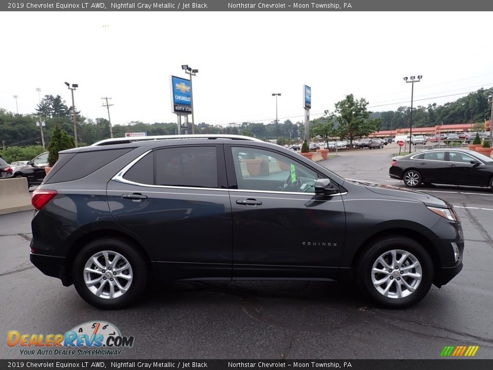 2019 Chevrolet Equinox LT AWD Nightfall Gray Metallic / Jet Black Photo #10