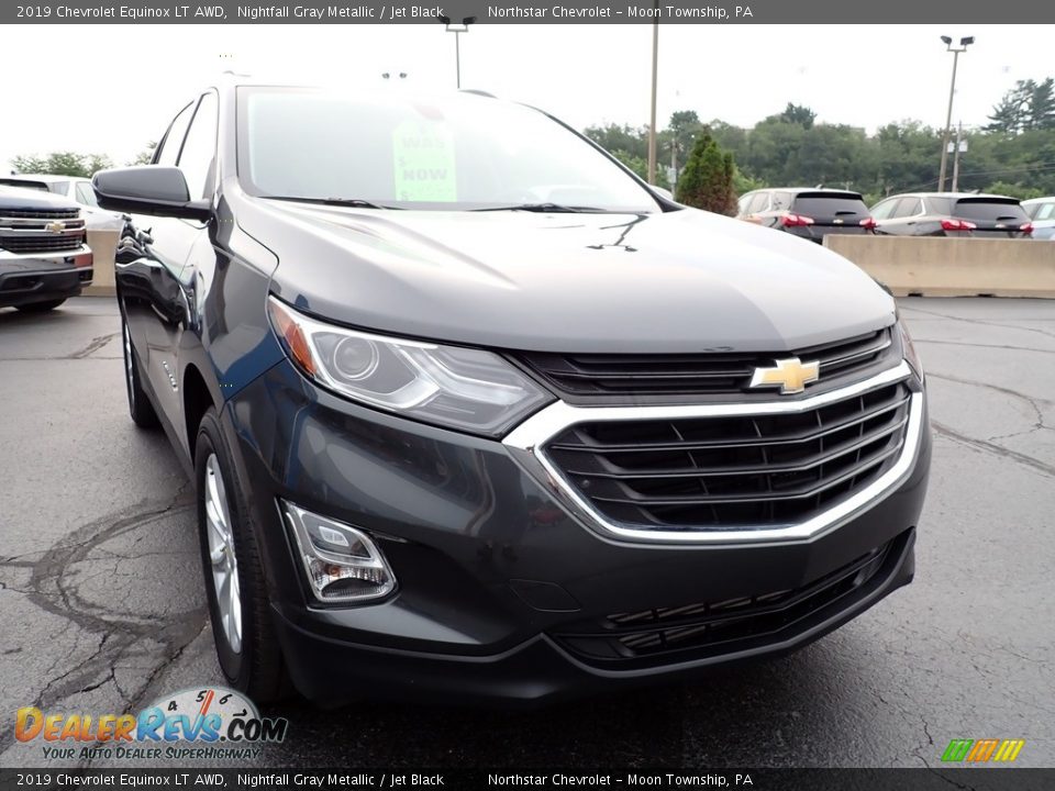 2019 Chevrolet Equinox LT AWD Nightfall Gray Metallic / Jet Black Photo #12