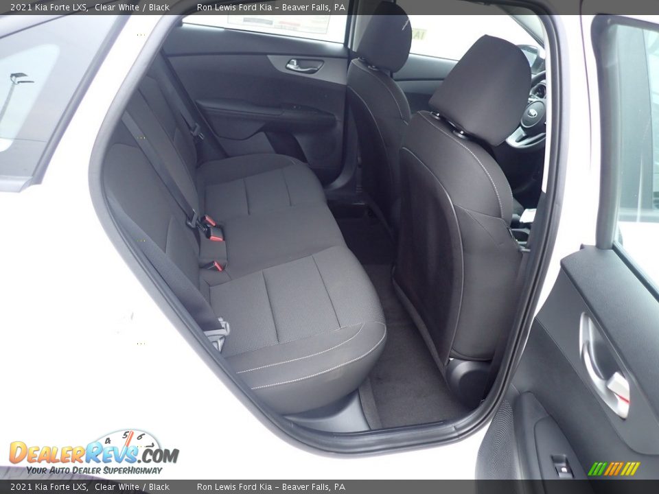 2021 Kia Forte LXS Clear White / Black Photo #10