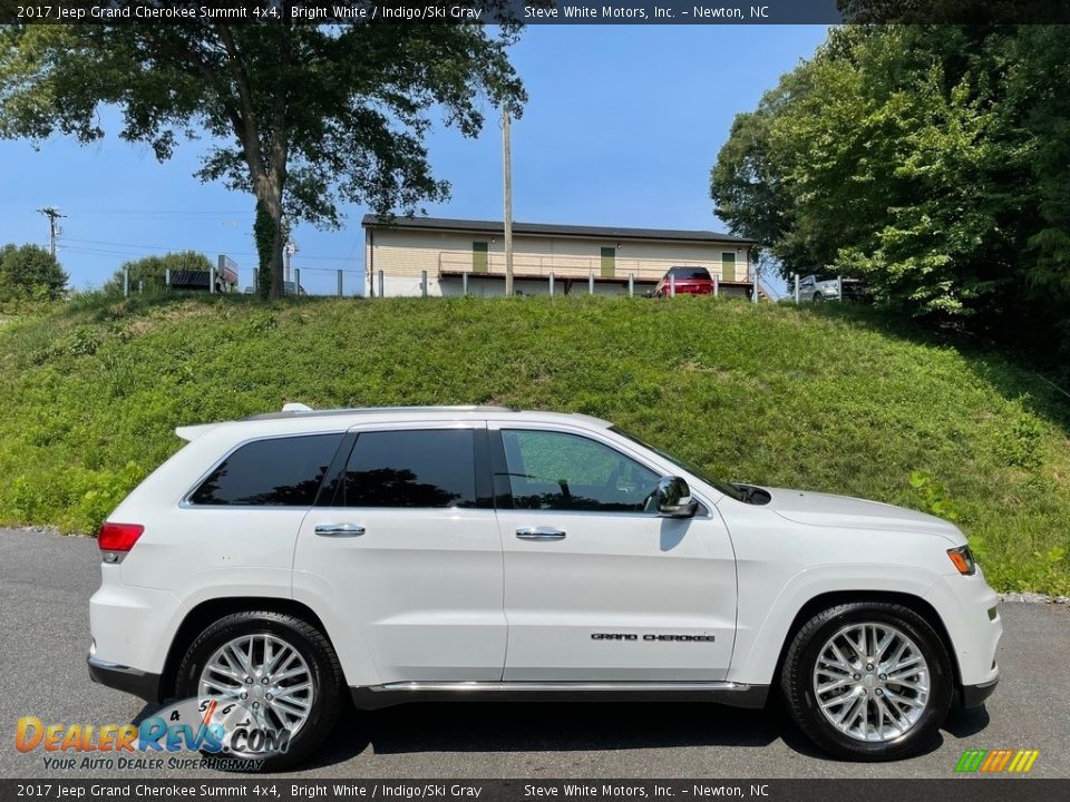 Bright White 2017 Jeep Grand Cherokee Summit 4x4 Photo #5