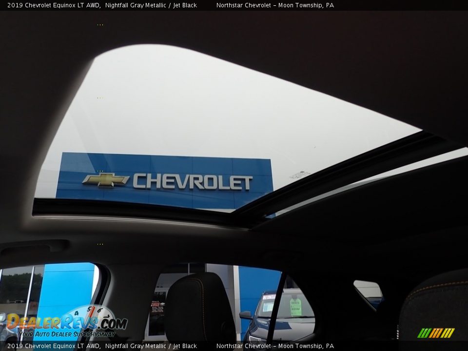 2019 Chevrolet Equinox LT AWD Nightfall Gray Metallic / Jet Black Photo #24