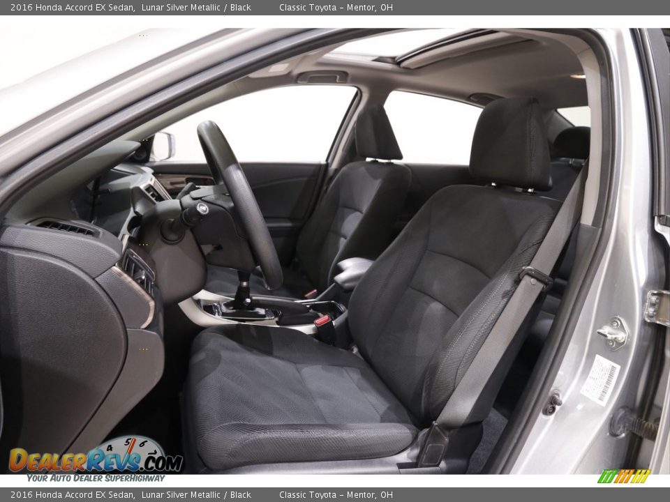 2016 Honda Accord EX Sedan Lunar Silver Metallic / Black Photo #5