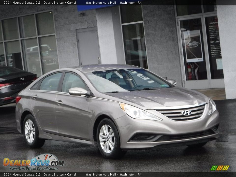 2014 Hyundai Sonata GLS Desert Bronze / Camel Photo #1