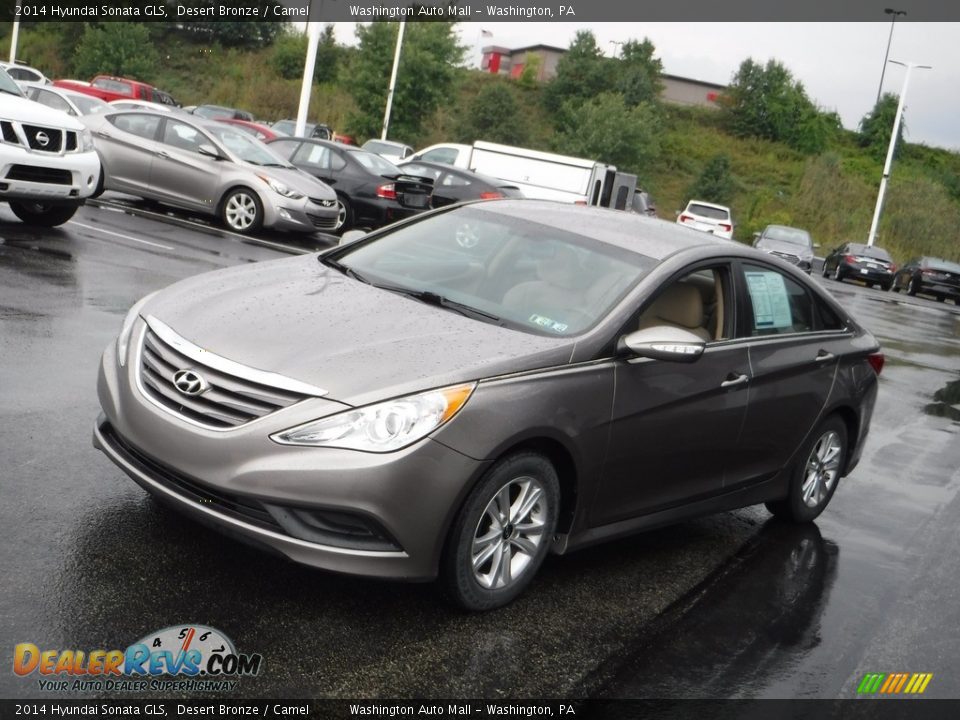 2014 Hyundai Sonata GLS Desert Bronze / Camel Photo #3