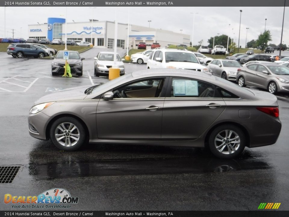 2014 Hyundai Sonata GLS Desert Bronze / Camel Photo #4