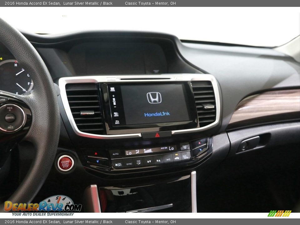 2016 Honda Accord EX Sedan Lunar Silver Metallic / Black Photo #9