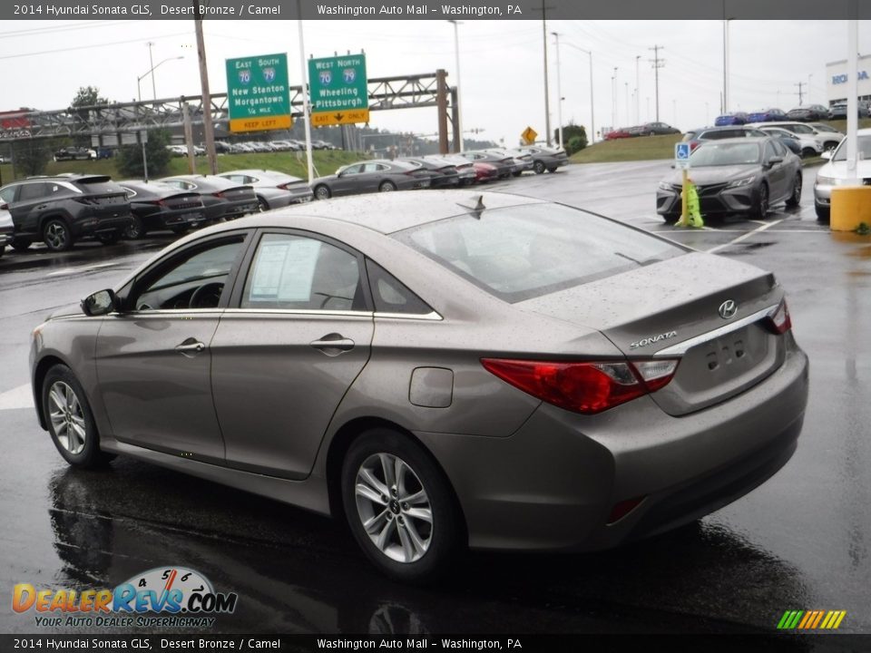 2014 Hyundai Sonata GLS Desert Bronze / Camel Photo #5